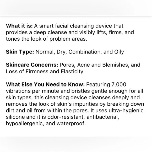 PMD Smart Facial Cleaning Device - teal green